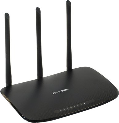    TP-LINK (TL-WR940N) Wireless N Router (4UTP 10/100Mbps, 1WAN, 802.11b/g/n, 450Mbps)