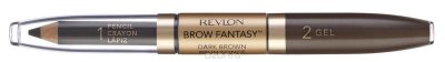   Revlon      Colorstay Brow Fantasy Pencil & Gel Dark brown 106 14 