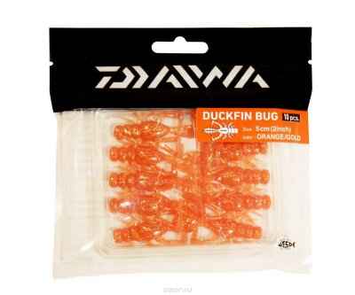    Daiwa "Duckfin Bug" 5 , : Orange/Gold, 10 . 57577