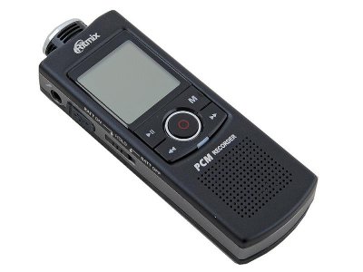 Товар почтой Цифровой диктофон Ritmix RR-950 4 Гб+MicroSD линейный PCM/MP3 FM-радио черный