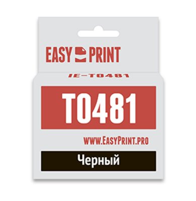    EasyPrint IE-T0481 Black  Epson Stylus Photo R200/300/RX500/600  