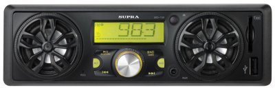    Supra SFD-75U USB MP3 SD MMC FM  CD- 1DIN 4x40  