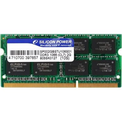       SO-DDR3 2Gb PC10600 1333MHz Silicon Power SP002GBSTU133V01 Retail