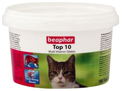      Beaphar Top 10 Multi Vitamin   180 .