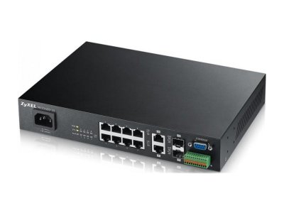   ZyXEL MES3500-10   L2+ Metro 8 Fast Ethernet  2  Gigabit Ethernet 