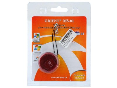       Micro Card R/W Orient MS-01   MicroSD/T-Flash,   ,