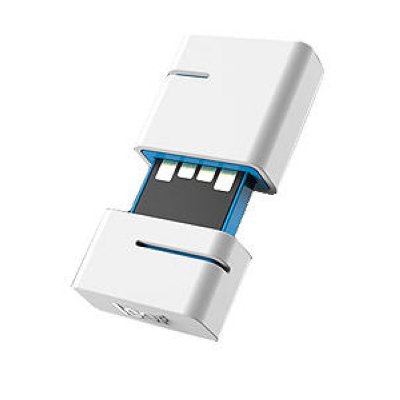     8GB USB Drive (USB 2.0) Leef Spark White/Blue