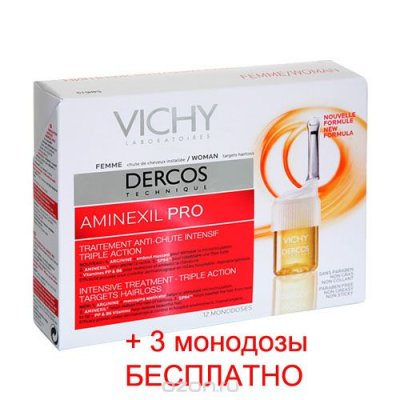   Vichy        "Dercos Aminexil Pro", 18   