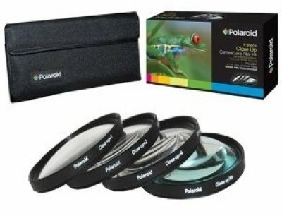    Polaroid Close UP Filter Kit +1, +2, +4, +10 - 77mm -   PLFILDCCL77