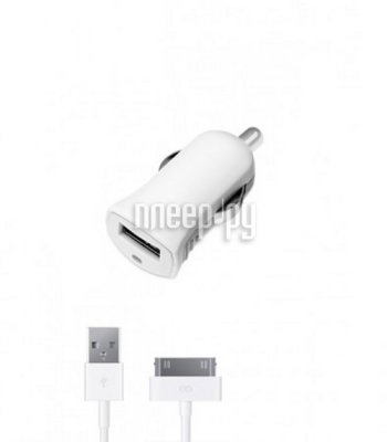     Deppa Ultra 1000 mAh 30-pin  iPhone / iPod White 11252   