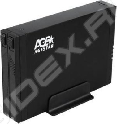      HDD AgeStar 3U2B2A Black (2x2.5 RAID, USB 3.0)