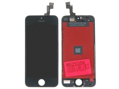    RocknParts  APPLE iPhone 5S Black 629358