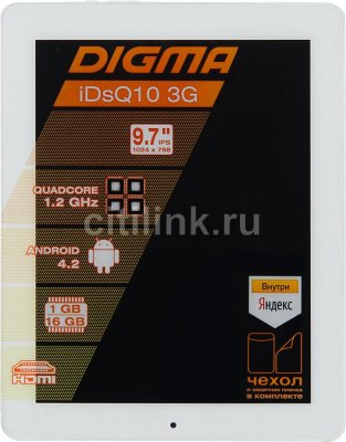    Digma Optima 10.4 3G 10.1" 8Gb  Wi-Fi 3G Bluetooth Android Optima D10.4