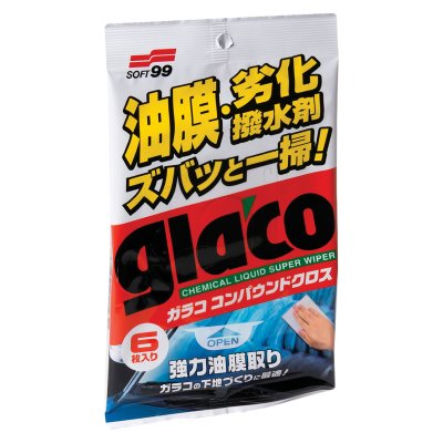       Soft99 Glaco Compound Sheet, 6 