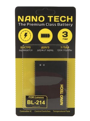    Nano Tech ( BL 214) 1300mAh  Lenovo A208T/A218T/A269