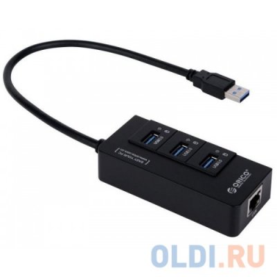    USB Orico HR01-U3 () USB 3.0 x 3, RJ45*1  