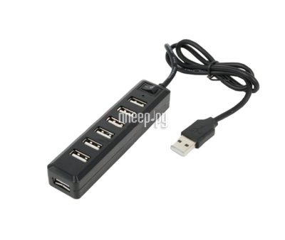    USB HB-71 USB 7 ports Black