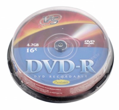    DVD+R 4,7 GB 16x CakeBox (10 ) VS