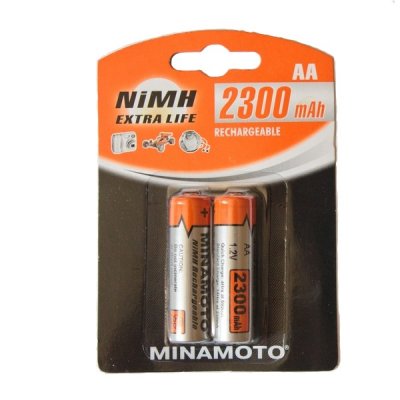    AA - MINAMOTO 2300 mAh NiMH (2 )