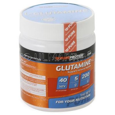     Pure Protein L-Glutamine, , 200 