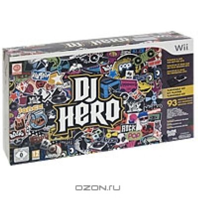     Nintendo Wii DJ Hero Turntable Kit ( +      )