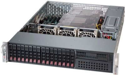     Supermicro SYS-2028R-C1R X10DRH-C / CSE-213AC-R920LPB, 8x 2.5" SAS3 and 8x 2.5"