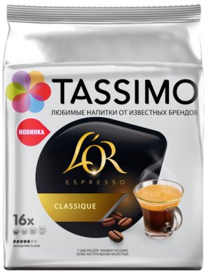    Tassimo L OR Espresso Classique 16 