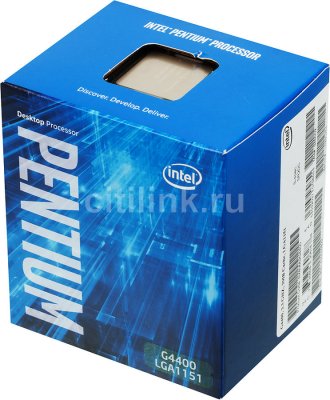    Intel Original Pentium Dual-Core G4400 Soc-1151 (BX80662G4400 S R2DC) (3.3GHz/Intel HD Gra