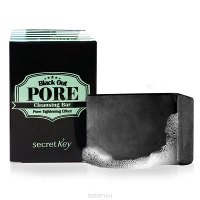   Secret Key          Black out pore cleansing bar, 85 