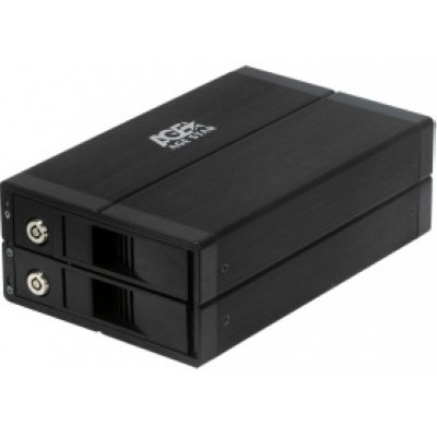      HDD AgeStar 3U2B3A Black (2x3.5, USB 3.0)