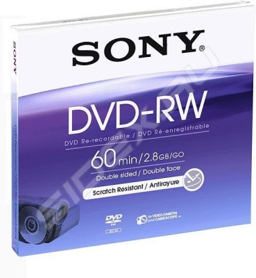    DVD-RW Sony 2.8Gb Slim Case (1 ) (DMW60AJ)