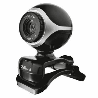     Trust Exis Webcam Black-Silver (17003)
