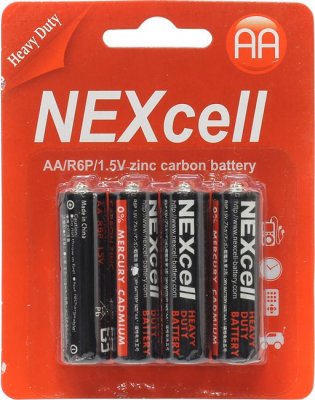    Nexcell (R6) Size"AA", 1.5V,  (. 4 )