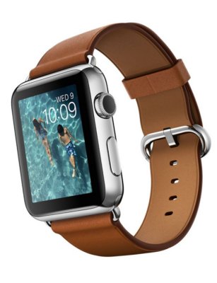     APPLE Watch 42mm with Saddle Brown Classic Buckle MLC92RU/A