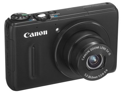    Canon PowerShot S100 (Black)(12.1Mpx,24-120mm,5x,F2.0-5.9,RAW/JPG,SDHC/SDXC, 3,0",GPS,USB2.0,