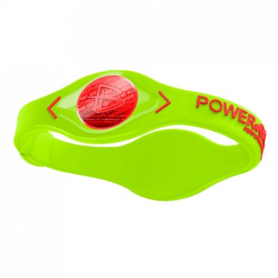    POWER BALANCE XS VOLT Red Hologram Green/Red