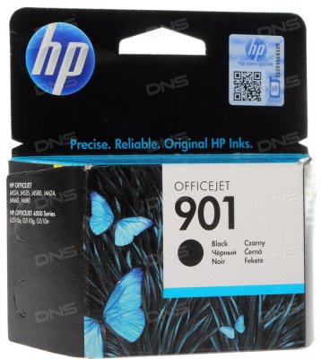   HP CC653AE (901), Black    OfficeJet 4500/J4580/J4660