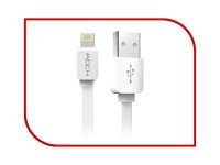    Flat USB - Lightning 1m White