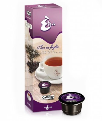    Caffitaly System Tea in Foglie Tea Nero Premium 10 