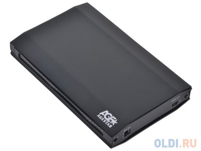     2.5" HDD AgeStar SUB2O6 Black() USB2.0 - SATA, , .