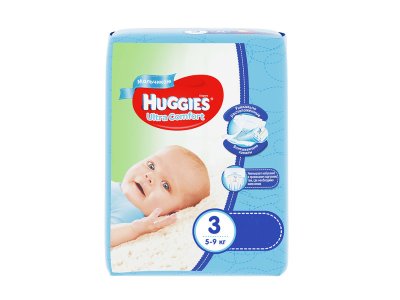     Huggies Ultra Comfort 3 5-9  80   