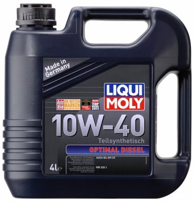     LIQUI MOLY Optimal Diesel 10W-40, HC-, 4  (3934)