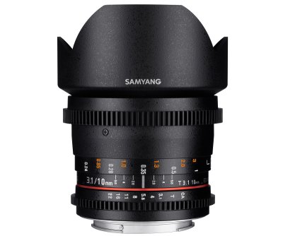    Samyang Canon MF 10 mm T3.1 ED AS NCS CS VDSLR
