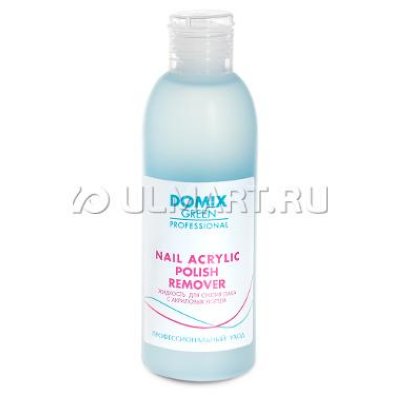          Domix Green Professional Nail Acrylic Polish Remover, 20