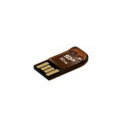     16GB USB Drive (USB 2.0) Silicon Power T02 Orange