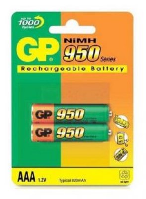    GP 95AAAHC (1,2V) 950mAh 2  size AAA