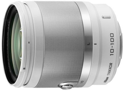    Nikon Nikkor 10-100 mm F/4-5.6 VR for Nikon 1 White