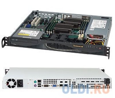    SERVER R11A1 OLDI Computers (0349786) 1U/Atom C2550/HDD 1TB*2/DDR3 4gb*2/Eth 1Gb*4/IPMI 2.0/2