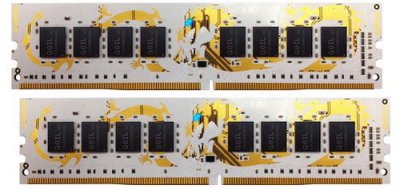     DDR4 16Gb 2400MHz PC-19200 GeIL Dragon (GWB416GB2400C14DC) (2x8Gb KIT)