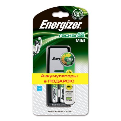     +  Energizer Mini Charger...